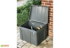 Coffre De Jardin Avec Grenouillères Cadenassables – 140 L 11 Coffre De Jardin Avec Grenouillères Cadenassables – 140 L -Solid || Axi || EXIT TOYS Soldes Boutique coffre de jardin gris clair 2