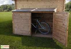 Coffre De Rangement En Bois Autoclave Trocadero 2000 L -Solid || Axi || EXIT TOYS Soldes Boutique coffre en bois trocadero 2000litres