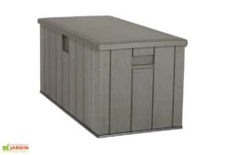 Coffre De Rangement En Lifetime En PEHD Imitation Bois 570 L -Solid || Axi || EXIT TOYS Soldes Boutique coffre rangement jardin lifetime pehd imitation bois 570l 1