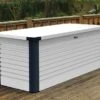 Coffre De Rangement Design En Métal PatioBox 135x78,5x72cm (4 Coloris)