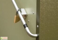 Coffre De Rangement Métal Storeguard Crème (196x89x113) -Solid || Axi || EXIT TOYS Soldes Boutique coffre rangement metal jardin trimetals vert 1