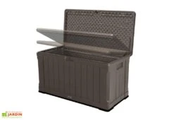 Lifetime Coffre De Rangement Polyéthylène 439L (128x64x67) -Solid || Axi || EXIT TOYS Soldes Boutique coffre rangement resine lifetime