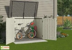 Coffre De Rangement PVC Poubelles Multifonctions Suncast -Solid || Axi || EXIT TOYS Soldes Boutique coffre rangement resine pvc cache poubelle