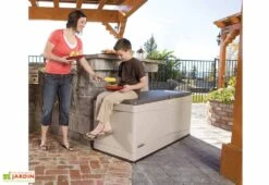 Coffre De Rangement Intérieur/Extérieur En Polyéthylène 492L Lifetime (152x61x67cm) -Solid || Axi || EXIT TOYS Soldes Boutique coffre resine lifetime 60012 2