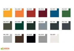 Abri à Vélos Pour Collectivités En Acier Galvanisé Et Polycarbonate Larus -Solid || Axi || EXIT TOYS Soldes Boutique coloris abri velo larus