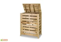 Composteur En Bois De Pin Traité – 315 L
