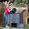 Garantia Composteur Imitation Bois Recyclé Thermo Wood -Solid || Axi || EXIT TOYS Soldes Boutique composteur de jardin