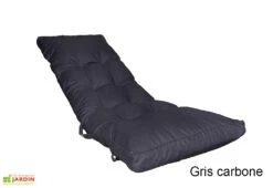 Coussin Pour Bain De Soleil En Polyester Et Coton -Solid || Axi || EXIT TOYS Soldes Boutique coussin bain de soleil gris carbone