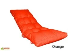 Coussin Pour Bain De Soleil En Polyester Et Coton -Solid || Axi || EXIT TOYS Soldes Boutique coussin bain de soleil orange