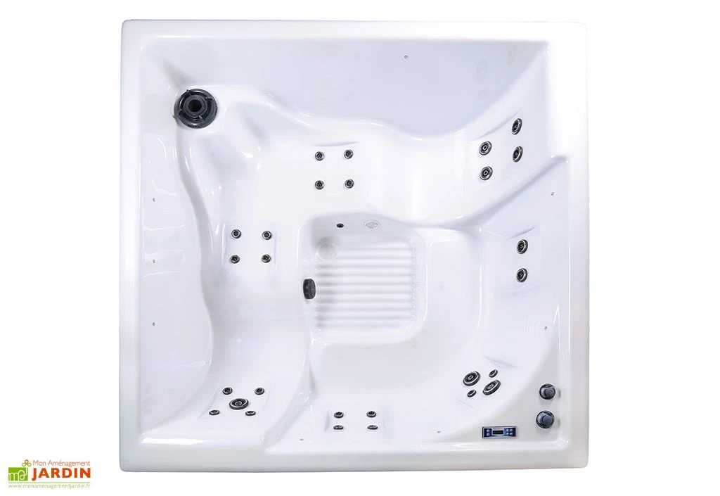 Spa D’extérieur Rigide 5 Places – Square 4 Spa D’extérieur Rigide 5 Places – Square – Image 2