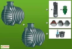 Cuve Recuperateur Eau Ready 9000 L -Solid || Axi || EXIT TOYS Soldes Boutique cuve greenlife 6