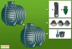 Cuve Recuperateur Eau Ready 12000 L -Solid || Axi || EXIT TOYS Soldes Boutique cuve greenlife 7