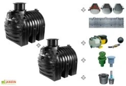 Cuve Recuperateur Eau Purist 9000 L