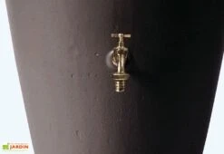 Garantia Cuve Récupération Eau De Pluie 2 En 1 Moka 300 L -Solid || Axi || EXIT TOYS Soldes Boutique cuve recuperation eau decorative 300l bac fleurs moka 3