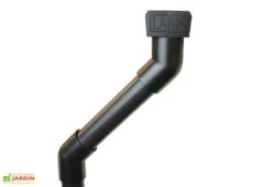 Serre De Jardin Adossée En Verre Lams 0,9 M² - Melissa Alu Naturel -Solid || Axi || EXIT TOYS Soldes Boutique descente gouttiere lams serre