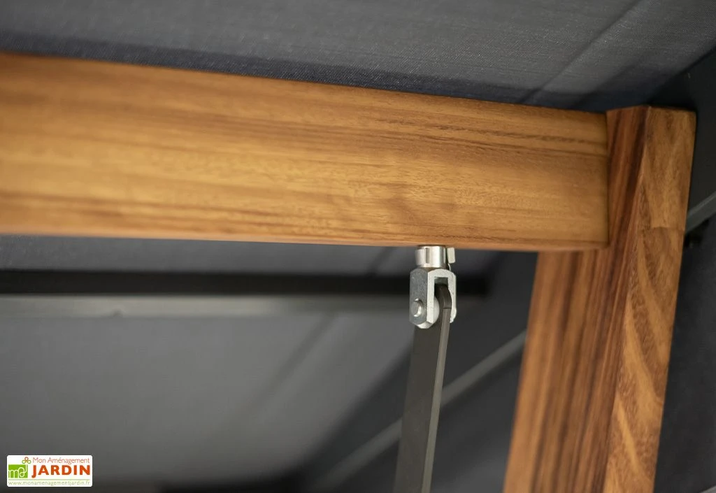 Balancelle De Jardin 3 Personnes - Bois Exotique – Sia 2400 8 Balancelle De Jardin 3 Personnes - Bois Exotique – Sia 2400 – Image 6