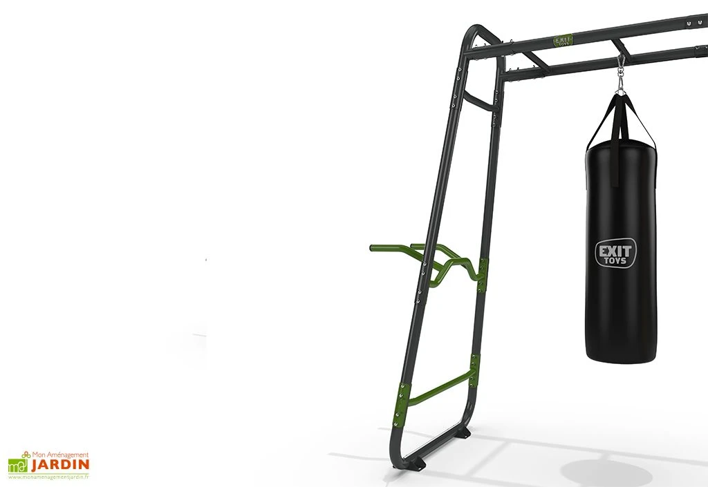 EXIT TOYS Aire De Jeux Avec Balançoire, Sac De Frappe Et Trapèze – GetSet MB320 5 EXIT TOYS Aire De Jeux Avec Balançoire, Sac De Frappe Et Trapèze – GetSet MB320 – Image 3