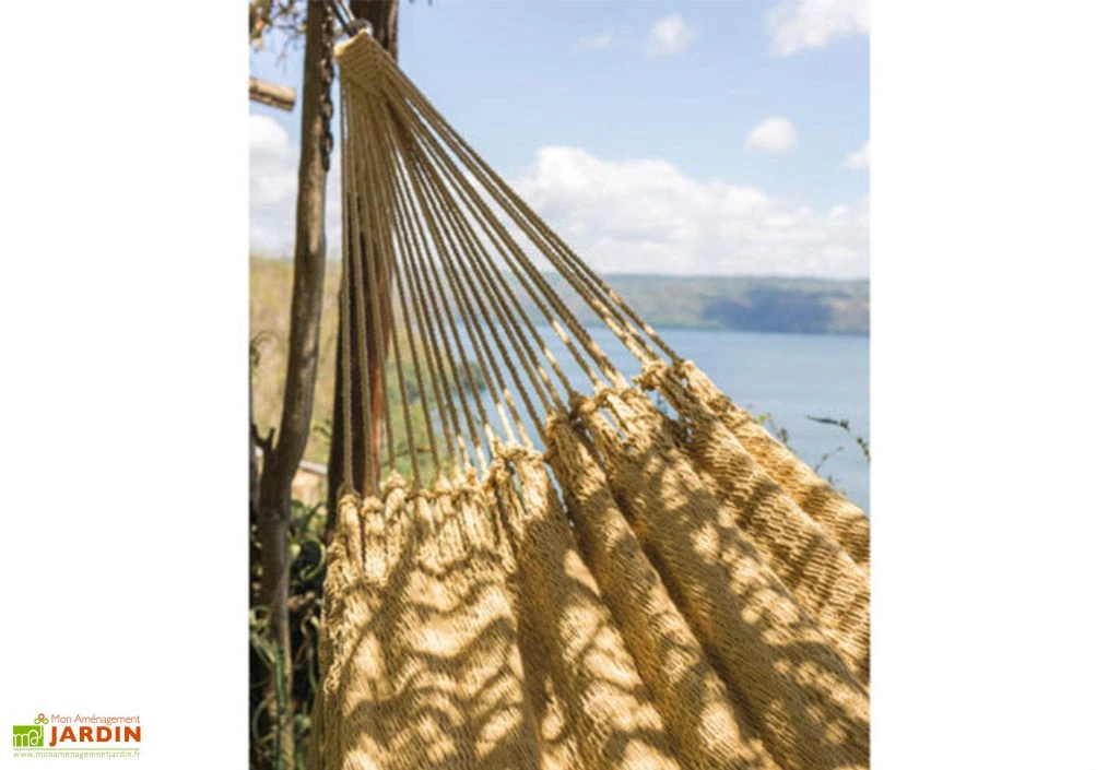 Hamac En Coton Tissé à La Main 2 X 2,37 M - Santiago XL 5 Hamac En Coton Tissé à La Main 2 X 2,37 M - Santiago XL – Image 3