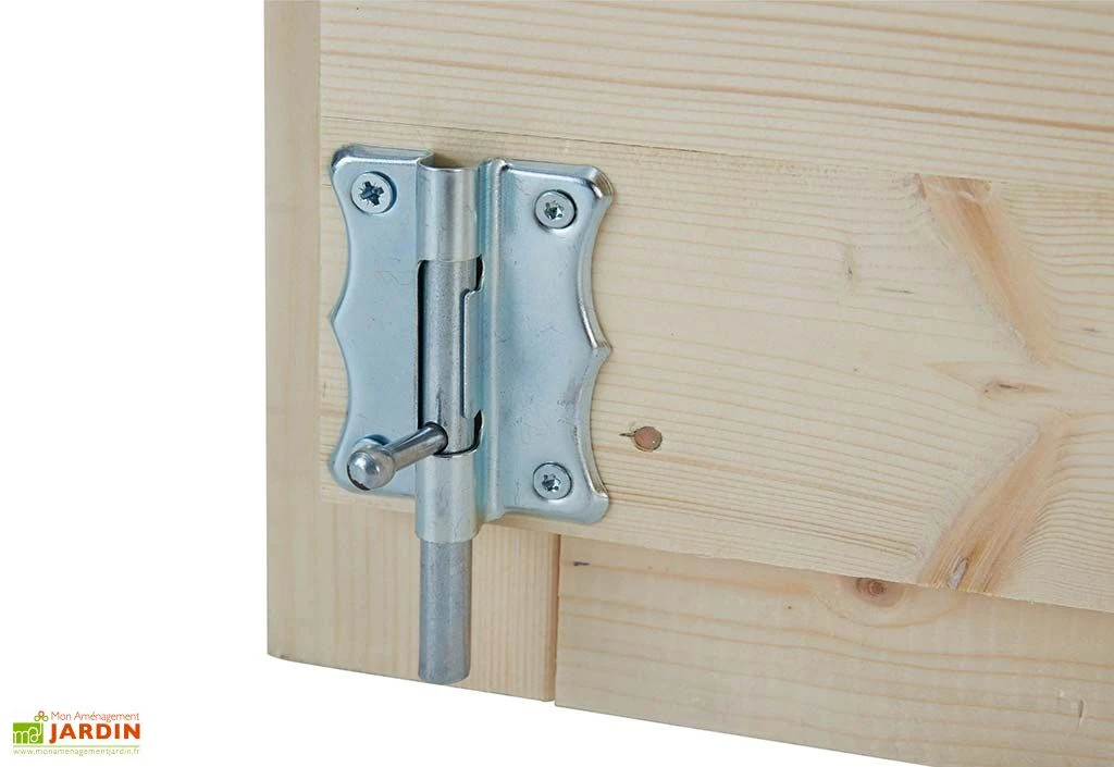 Abri à Vélos En Bois De Sapin Brut Cykel 2,1 M² 8 Abri à Vélos En Bois De Sapin Brut Cykel 2,1 M² – Image 6