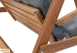 Balancelle De Jardin 2 Personnes - Bois Imprégné – Paris 1700 13 Balancelle De Jardin 2 Personnes - Bois Imprégné – Paris 1700 -Solid || Axi || EXIT TOYS Soldes Boutique details balancelle jardin bois westmann as2051a