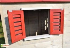 Maisonnette Pour Enfant En Bois Non Traité Gecko -Solid || Axi || EXIT TOYS Soldes Boutique details fenetre cabane enfant bois gecko