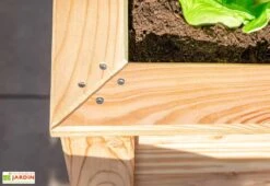 Jardinière En Bois De Mélèze Bac Potager 170 X 90 X 84 Cm 10 Jardinière En Bois De Mélèze Bac Potager 170 X 90 X 84 Cm -Solid || Axi || EXIT TOYS Soldes Boutique details jardiniere bois potager 170x84cm