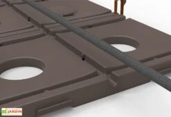 Plaques De Culture Et De Paillage Rigides Modul’oplak (lot De 6) -Solid || Axi || EXIT TOYS Soldes Boutique details plaque culture paillage