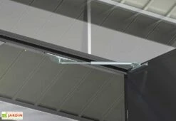 Abri De Jardin En Acier Galvanisé Duramax Modern 4,5 M² -Solid || Axi || EXIT TOYS Soldes Boutique details porte cabane jardin duramax modern