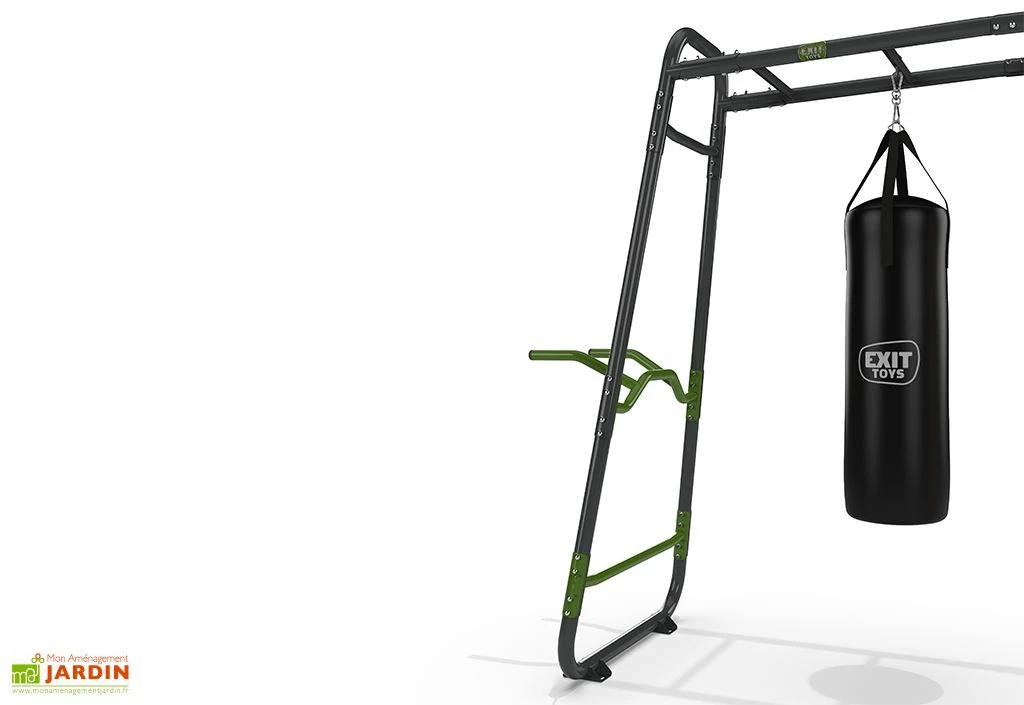 EXIT TOYS Aire De Jeux Et Fitness Avec Sac De Frappe Et Mur D’escalade - GetSet MB220 5 EXIT TOYS Aire De Jeux Et Fitness Avec Sac De Frappe Et Mur D’escalade - GetSet MB220 – Image 3