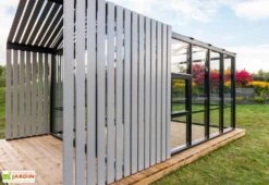 Serre De Jardin En Bois Et Verre Trempé Avec Panneaux Occultants – Mimosas 13 Serre De Jardin En Bois Et Verre Trempé Avec Panneaux Occultants – Mimosas -Solid || Axi || EXIT TOYS Soldes Boutique details serre jardin verre bois stali 1