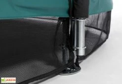 Berg Trampoline Enterré Avec Filet De Sécurité Favorit - Ø 380 Cm -Solid || Axi || EXIT TOYS Soldes Boutique details trampoline enterre favorit berg