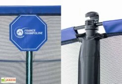 Trampoline Extérieur Avec Filet De Sécurité Octopulse 360 – 3,35 X 3,66 M 11 Trampoline Extérieur Avec Filet De Sécurité Octopulse 360 – 3,35 X 3,66 M -Solid || Axi || EXIT TOYS Soldes Boutique details trampoline octopulse 360