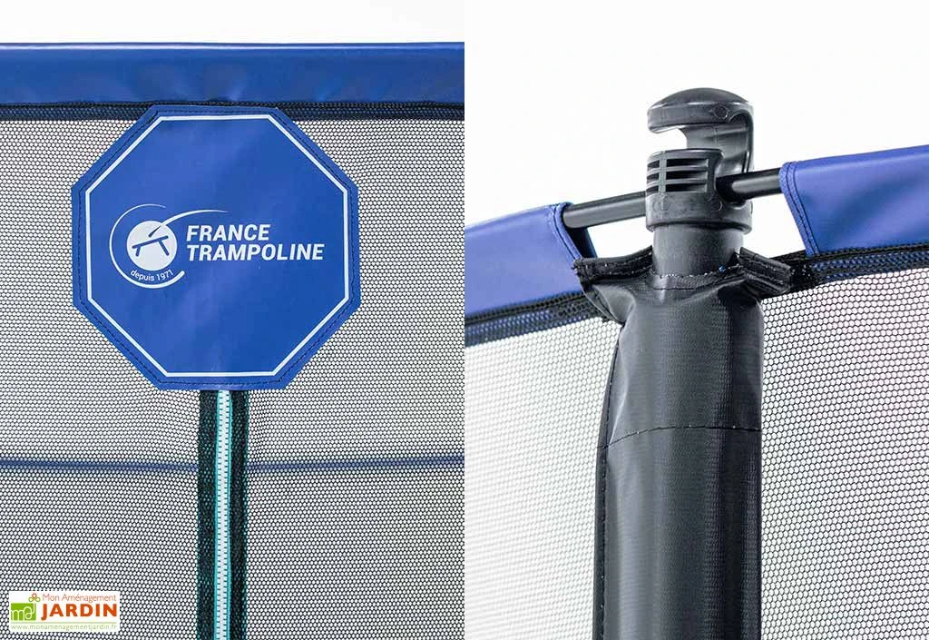 Trampoline Extérieur Avec Filet De Sécurité Octopulse 360 – 3,35 X 3,66 M 6 Trampoline Extérieur Avec Filet De Sécurité Octopulse 360 – 3,35 X 3,66 M – Image 4