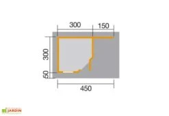 Abri Design Fides 2 (Plusieurs Tailles) 28mm -Solid || Axi || EXIT TOYS Soldes Boutique dimensions abri fides 300 1