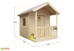 Cabane En Bois Kangourou -Solid || Axi || EXIT TOYS Soldes Boutique dimensions cabane en bois kangourou jardipolys