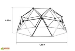 Aire De Jeu Pour Enfant Dôme D'escalade En Acier Inoxydable Ø1,80 M -Solid || Axi || EXIT TOYS Soldes Boutique dome escalade jeu enfant 180 cm 2