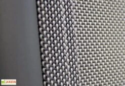 Rocking Chair D’Extérieur En Aluminium Et Textilène Honfleur -Solid || Axi || EXIT TOYS Soldes Boutique dossier resine tressee ricking chair exterieur