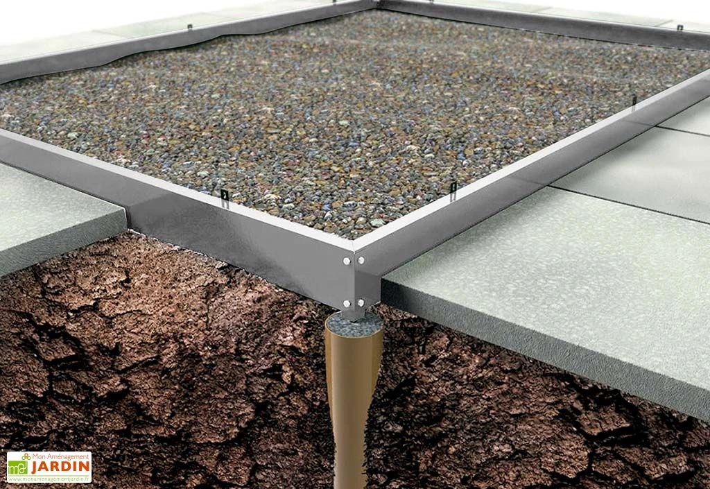 Halls Embase Pour Serre De Jardin En Acier Galvanisé Popular 106 (2 Coloris) 3 Halls Embase Pour Serre De Jardin En Acier Galvanisé Popular 106 (2 Coloris)