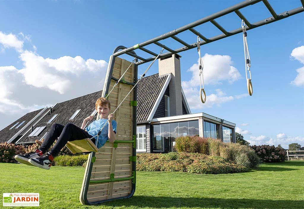 EXIT TOYS Balançoire En Bois De Cèdre Pour Aire De Jeux - GetSet 5 EXIT TOYS Balançoire En Bois De Cèdre Pour Aire De Jeux - GetSet – Image 3