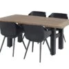 Ensemble Repas De Jardin 4 Personnes En Aluminium, Teck Et Résine -Solid || Axi || EXIT TOYS Soldes Boutique ensemble repas jardin 4personnes aluminium teck resine