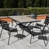 Ensemble Repas De Jardin 6 Personnes En Métal Et Mosaïque Zelie -Solid || Axi || EXIT TOYS Soldes Boutique ensemble repas jardin 6personnes metal mosaique zelie