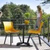 Ensemble Repas De Jardin 2 Personnes En Aluminium Et Résine Sophie -Solid || Axi || EXIT TOYS Soldes Boutique ensemble repas jardin aluminium resine sophie jaune