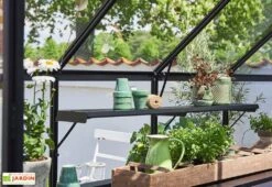 Étagère En Aluminium Pour Serre De Jardin Halls Qube 20 X 125 Cm -Solid || Axi || EXIT TOYS Soldes Boutique etagere aluminium serre jardin halls qube 20 125 cm 2