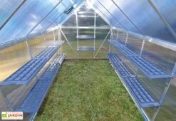 Étagère Double En PVC Pour Serre De Jardin -Solid || Axi || EXIT TOYS Soldes Boutique etagere double pvc pour serre jardin 1