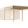 Extension De Toit En Bois D’épicéa Brut Pour Domeo 3 Et 4 - 9,6 M² -Solid || Axi || EXIT TOYS Soldes Boutique extension toit abri domeo 3 4