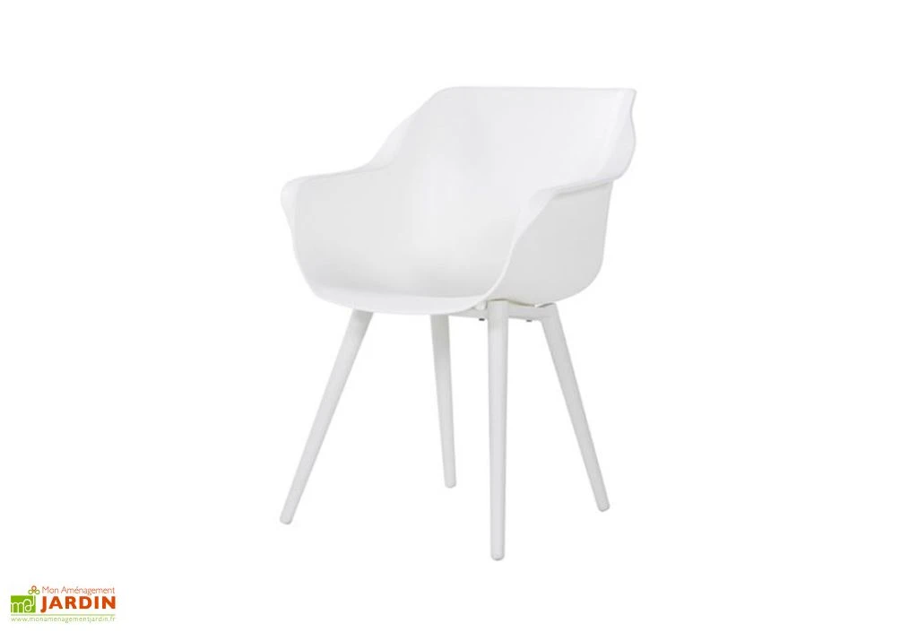 Fauteuil De Jardin En Aluminium Et Résine Sophie Studio (Lot De 2) 3 Fauteuil De Jardin En Aluminium Et Résine Sophie Studio (Lot De 2)