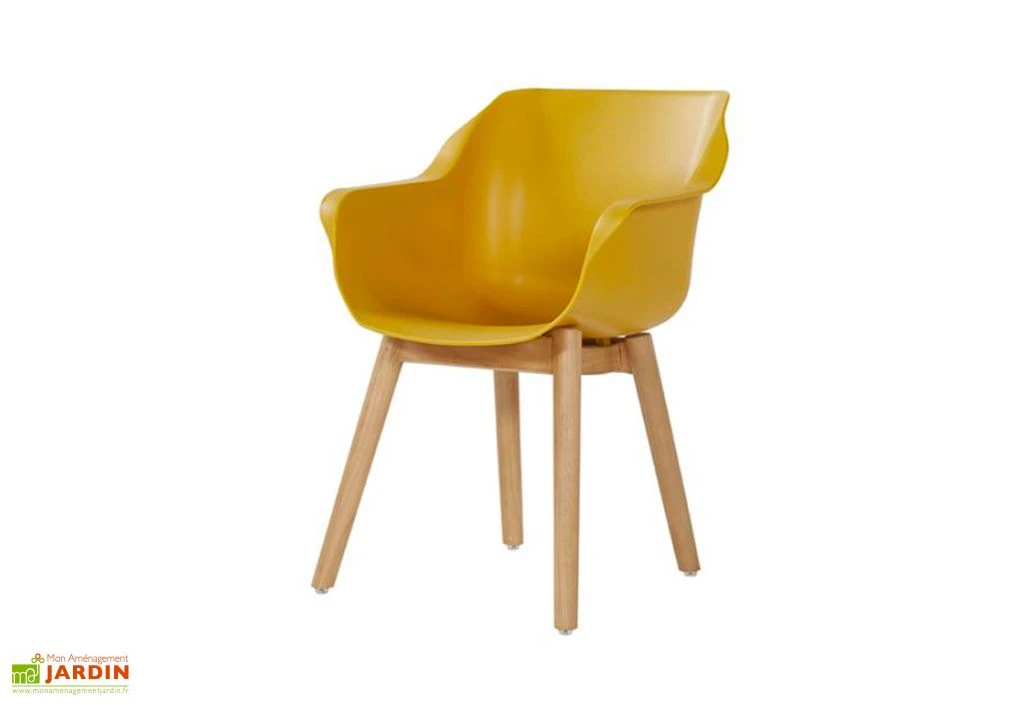 Fauteuil De Jardin En Bois De Teck Et Résine Sophie Teak (Lot De 2) 3 Fauteuil De Jardin En Bois De Teck Et Résine Sophie Teak (Lot De 2)