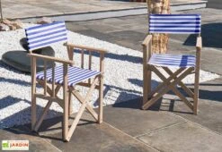 Fauteuil De Jardin Metteur En Scène En Bois Et Tissu Lona 9 Fauteuil De Jardin Metteur En Scène En Bois Et Tissu Lona -Solid || Axi || EXIT TOYS Soldes Boutique fauteuil jardin chaise metteur en scene rayee