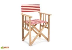 Fauteuil De Jardin Metteur En Scène En Bois Et Tissu Lona 10 Fauteuil De Jardin Metteur En Scène En Bois Et Tissu Lona -Solid || Axi || EXIT TOYS Soldes Boutique fauteuil jardin chaise metteur en scene rayee 3