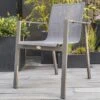 Fauteuil De Jardin Empilable En Aluminium Et Textilène Zahara -Solid || Axi || EXIT TOYS Soldes Boutique fauteuil jardin empilable aluminium textilene zahara